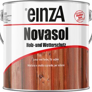 einzA Novasol Holz- und Wetterschutz Lasur und Farbe für außen